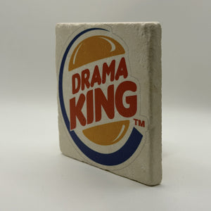 Fuck It Tried Natural Travertine Stone Coaster artwork