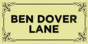 Funny Ben Dover quote design displayed as a decorative MDF wall sign
