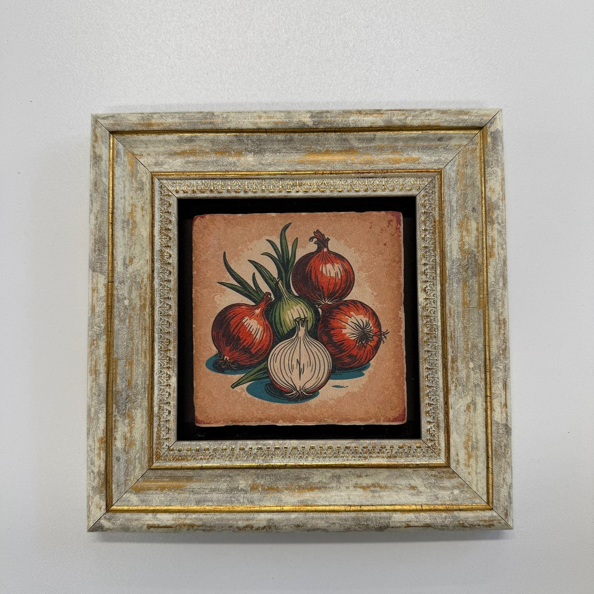 Variant Mapping v4 | garlic-vintage-natural-stone-coaster | with Gold Frame | sha256:c6e2dc5a0465