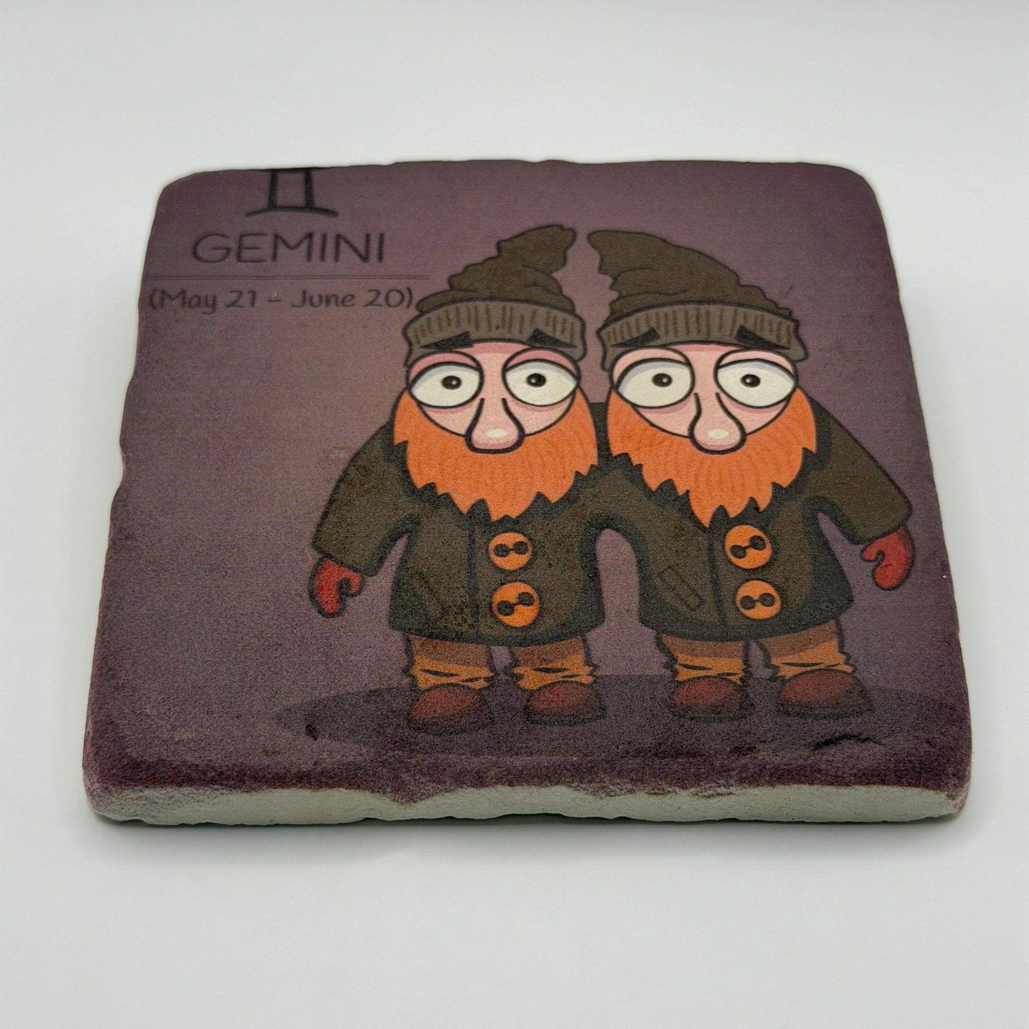 Gemini Stone Coaster