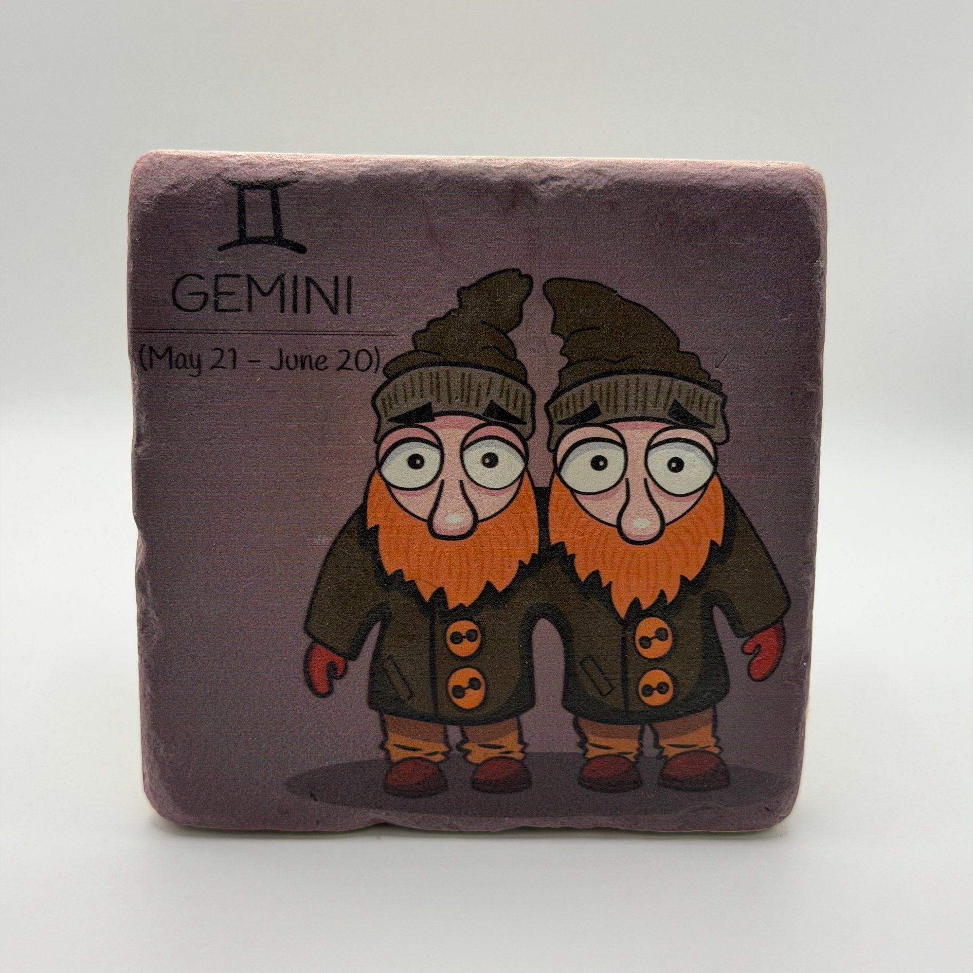 Gemini Stone Coaster