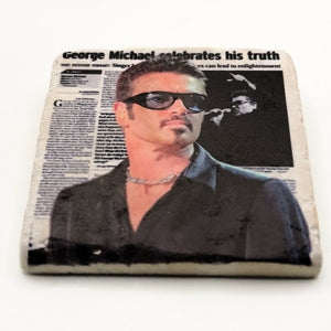 George Michael Stone Coaster