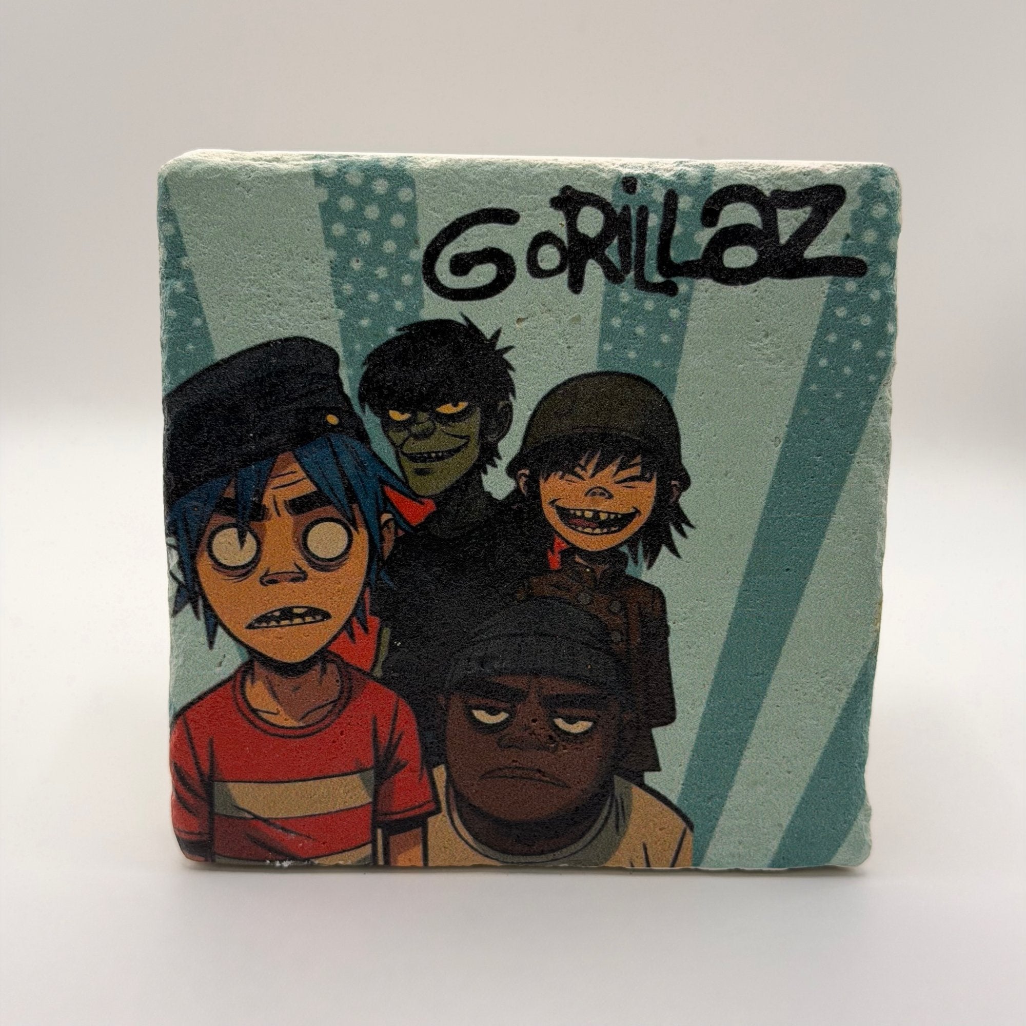 Gorillaz Stone Coaster
