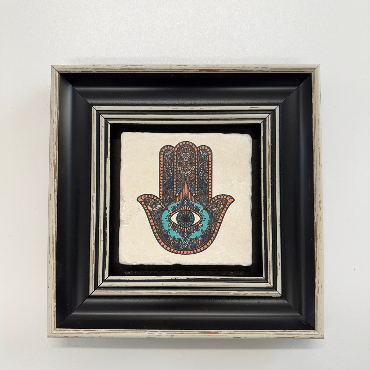 Variant Media V2 | hamsa-hand-natural-travertine-stone-coaster-2 | black | variant_main | sha256:bd580cb3085f