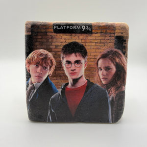 Harry Potter 9¾ Natural Stone Coaster
