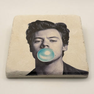 Harry Styles Bubblegum Stone Coaster