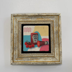 Variant Mapping v4 | heinz-ketchup-vintage-natural-stone-coaster | with Gold Frame | sha256:d4570219c8c8