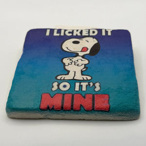 I Licked It So It's Mine Stone Coaster