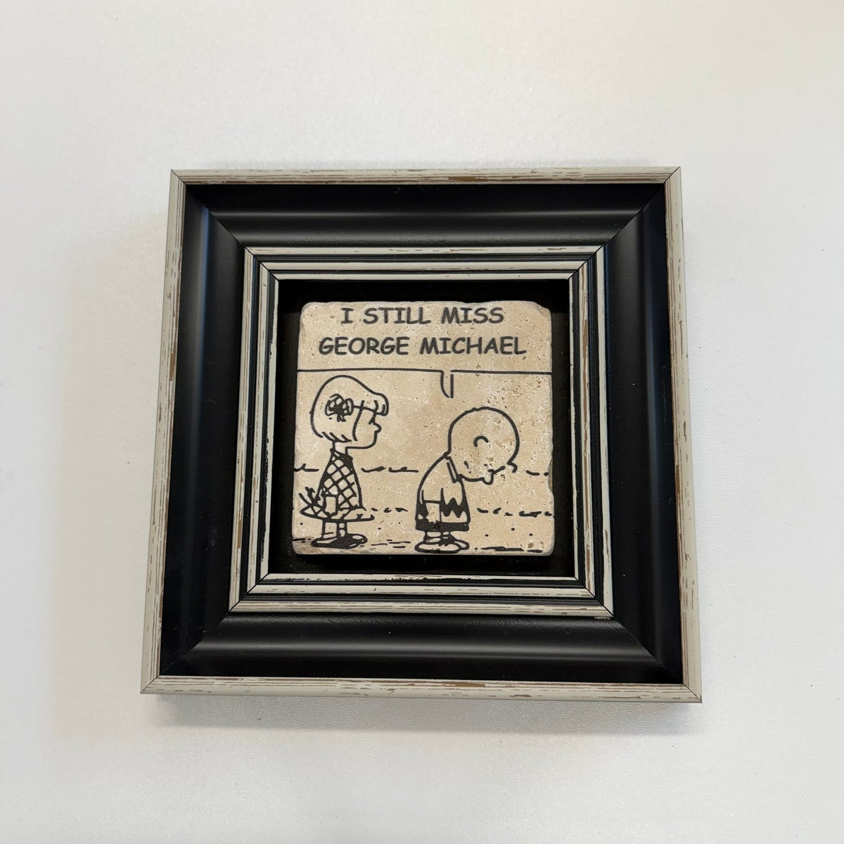 Variant Media V2 | i-still-miss-george-michael-natural-travertine-coaster | black | variant_main | sha256:a9c96e49cd45