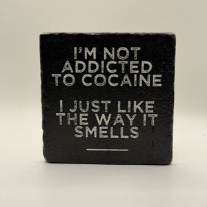 Im Not Gay But My Boyfriend Is Natural Travertine Stone Coaster 2