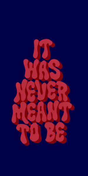 Thought-provoking quote design displayed as a decorative MDF wall sign