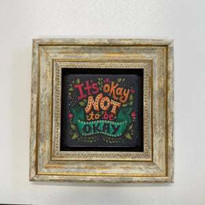 Variant Mapping v4 | its-okay-to-be-okay-natural-stone-coaster | with Gold Frame | sha256:d2723c177618