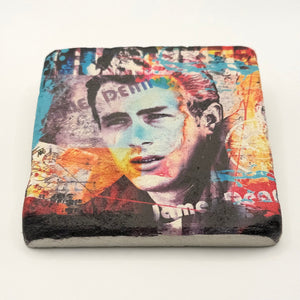 James Dean Legend Stone Coaster