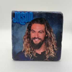 Jason Momoa Stone Coaster