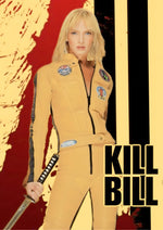 Kill Bill Bride artwork printed on MDF wall poster