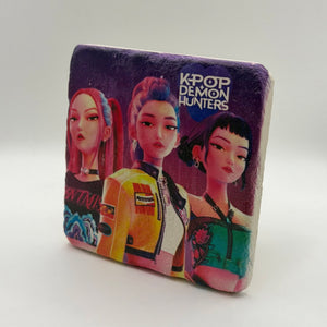Kpop Demon Hunter Stone Coaster