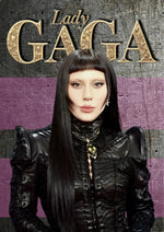 Lady Gaga's gothic-inspired artwork printed on MDF wall poster