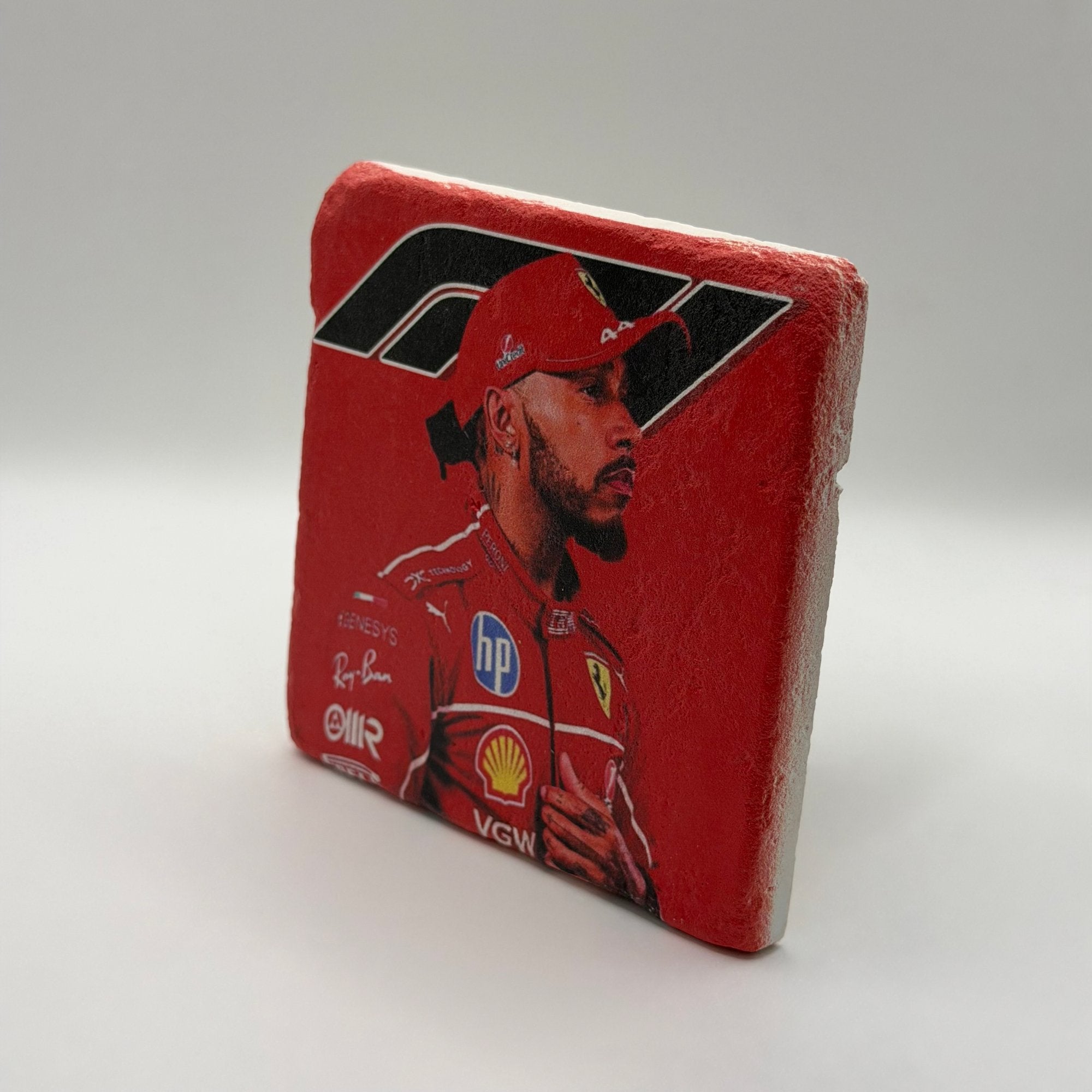 Charles Leclerc Ferrari Sport Stone Coaster