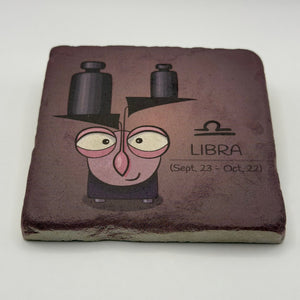 Libra Stone Coaster