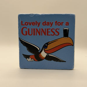 Little Miss Love Her Bestfriend Natural Travertine Stone Coaster artwork