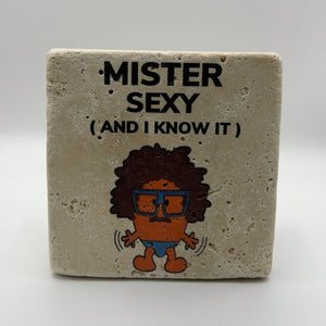 Little Miss Mister Sexy Stone Coaster