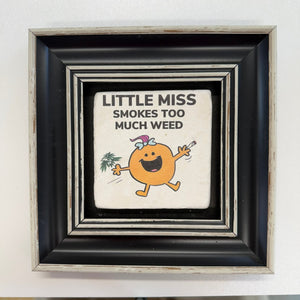 Variant Mapping v4 | little-miss-pink-weed-stone-coaster | with Black Frame | sha256:ba1a6c3fbae3