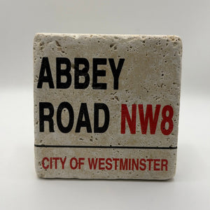 London Abbey Road Stone Coaster