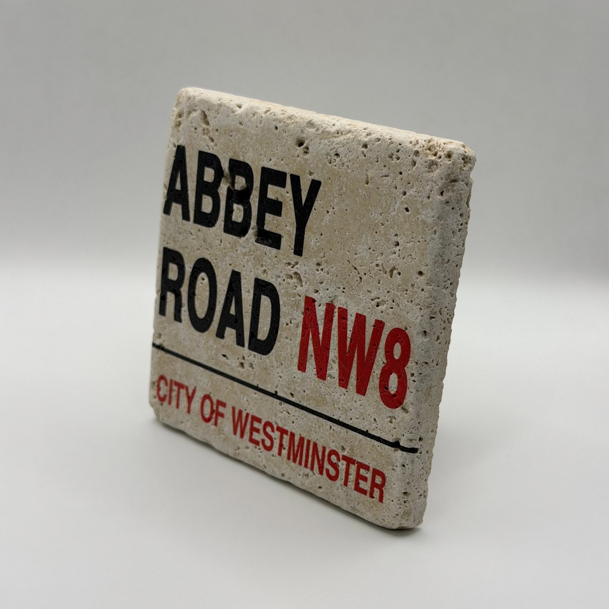 London Abbey Road Stone Coaster