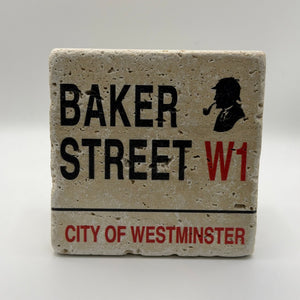 London Baker Street Stone Coaster