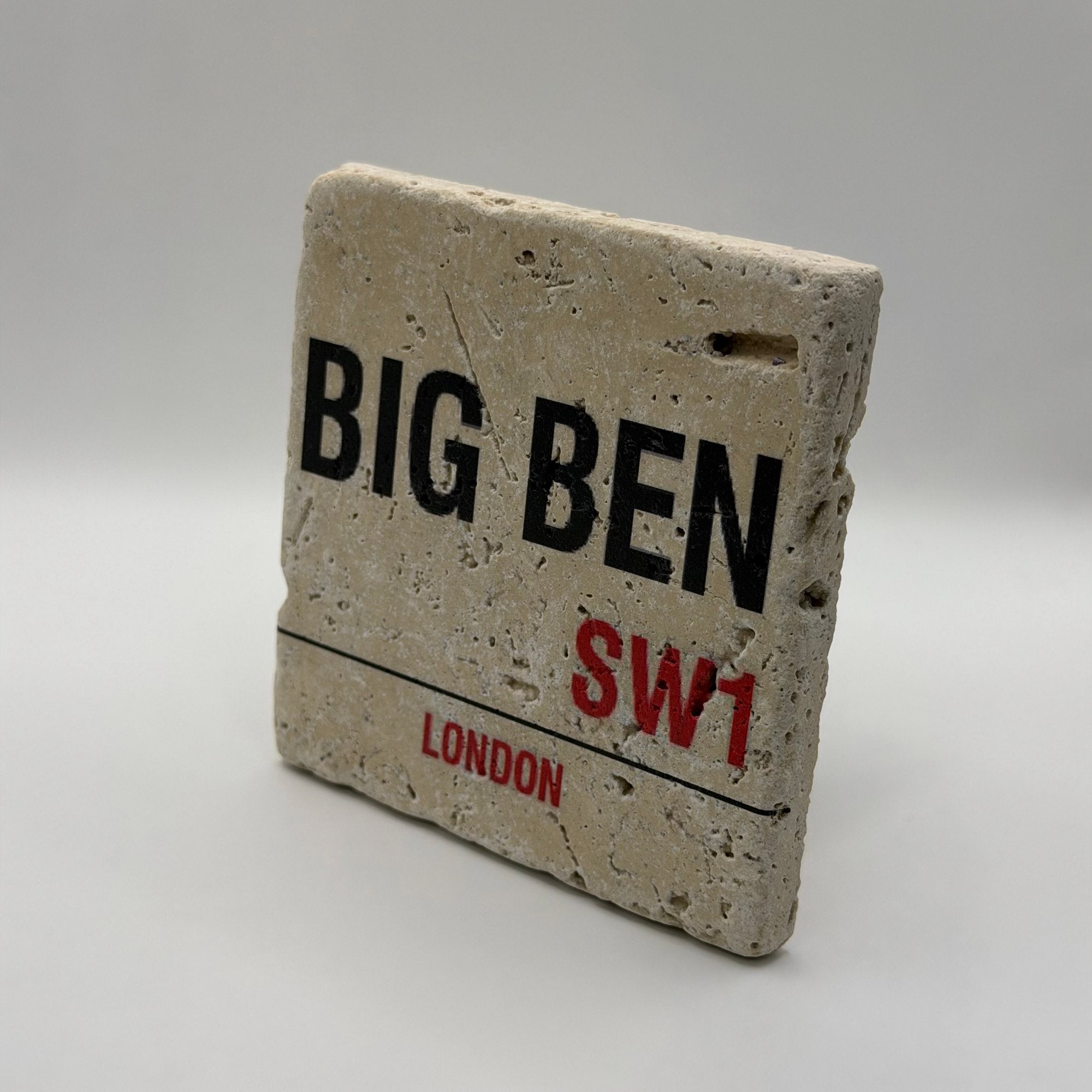 London Big Ben Stone Coaster