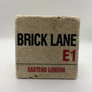 London Brick Lane Stone Coaster