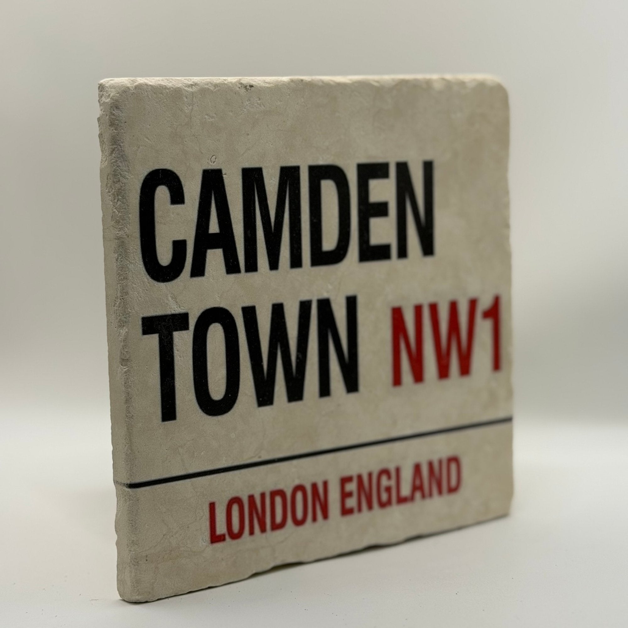 London Camden Town Nw1 Natural Travertine Stone Hotpad artwork