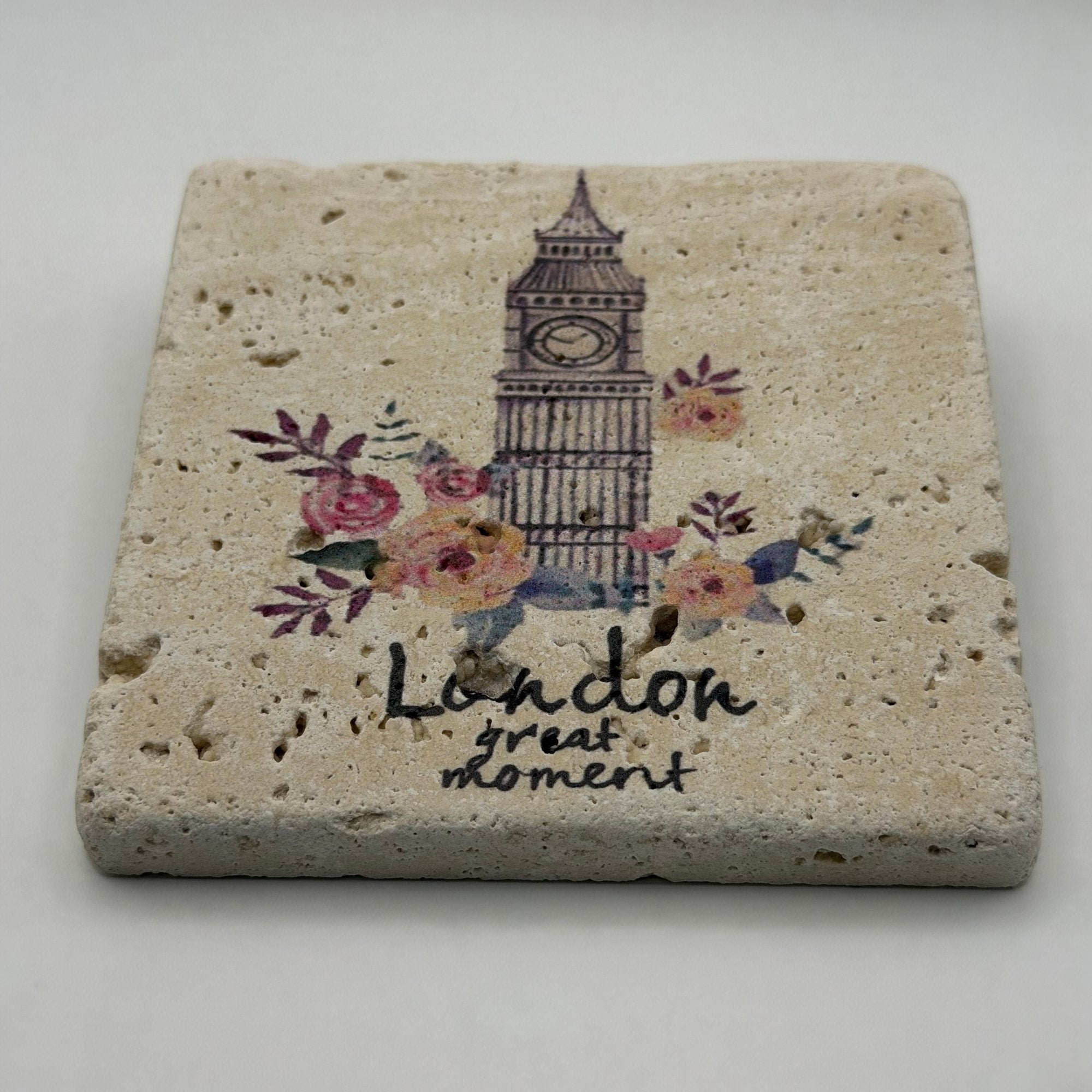 London Great Moment Stone Coaster