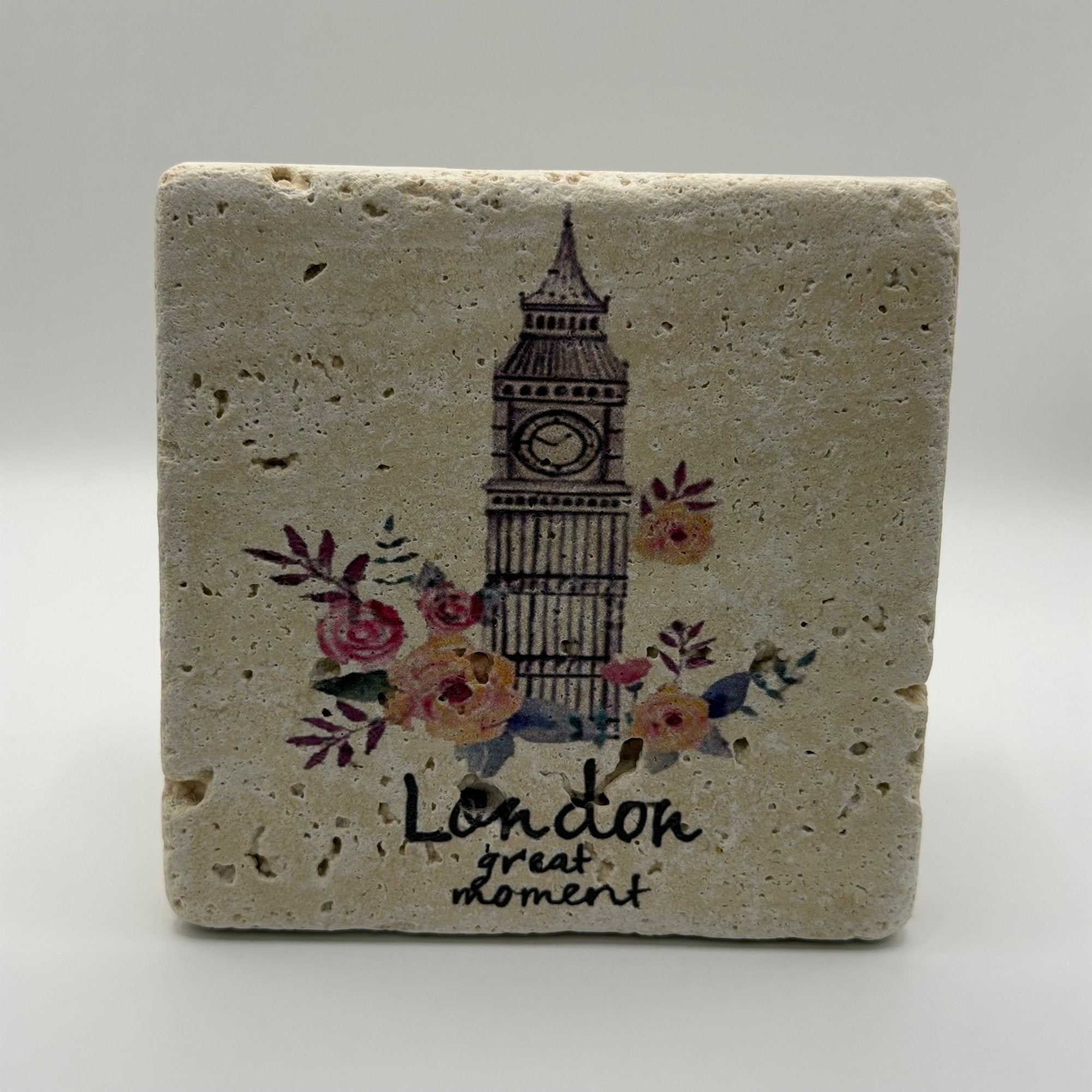 London Great Moment Stone Coaster