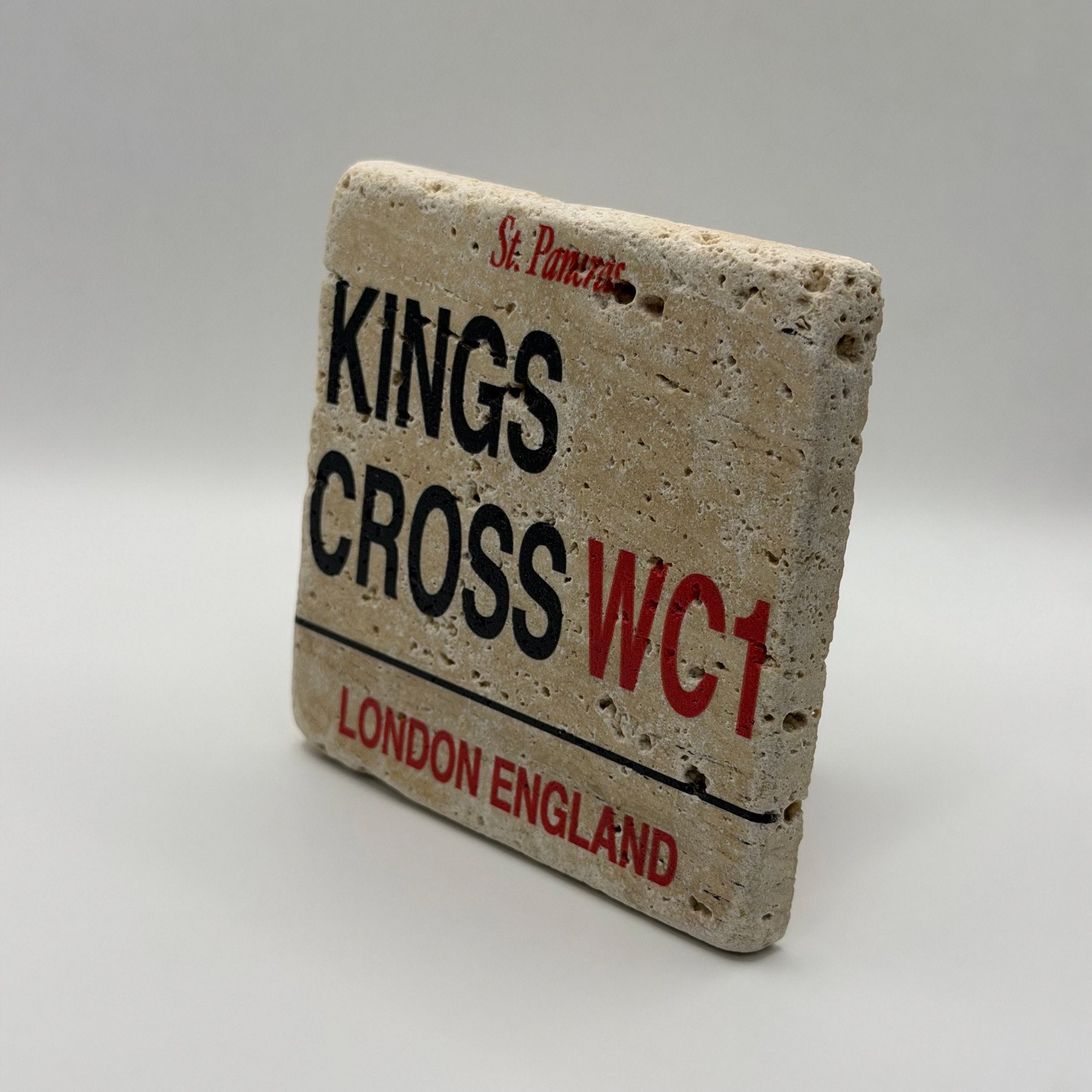 London Kings Cross Stone Coaster