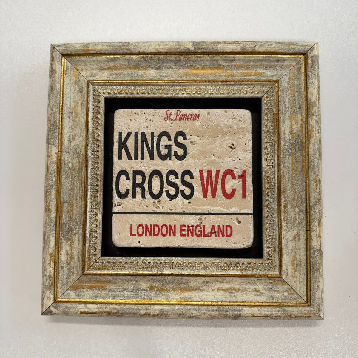 Variant Mapping v4 | london-kings-cross-natural-travertine-stone-coaster | with Gold Frame | sha256:411dffdb5051