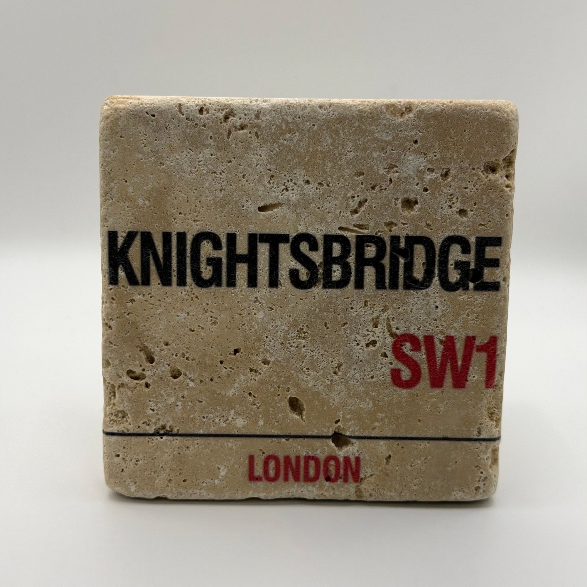London Knightsbridge SW1 Stone Coaster