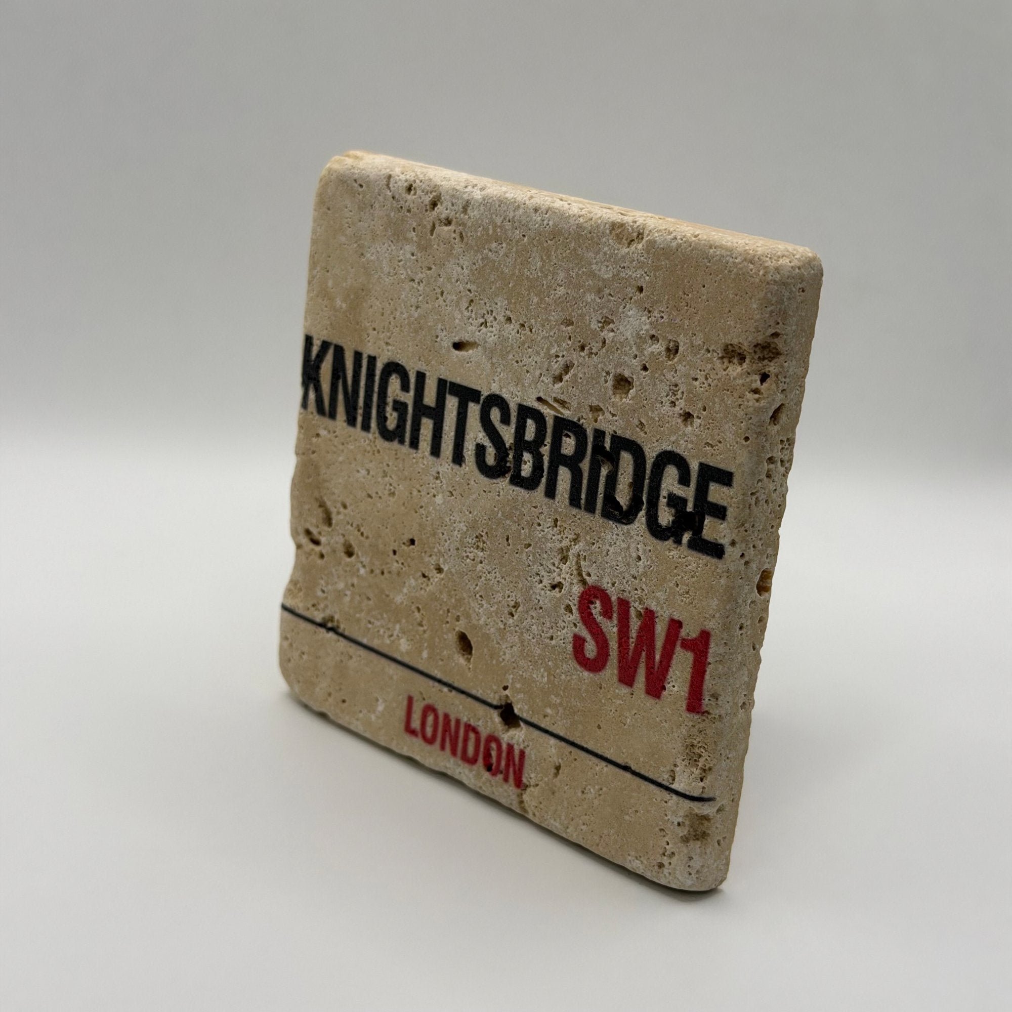 London Knightsbridge SW1 Stone Coaster