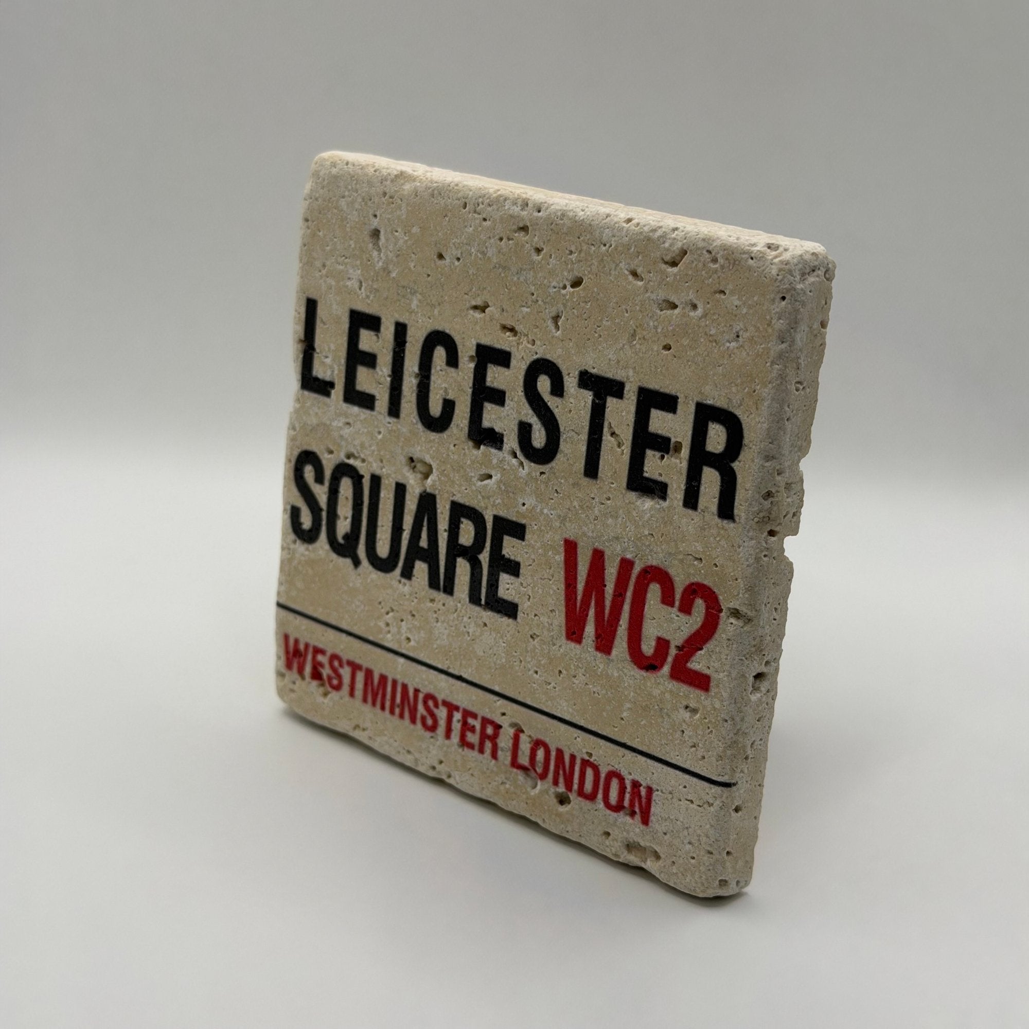 London Leicester Square Stone Coaster
