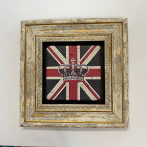 Variant Media V2 | london-london-crown-natural-stone-coaster | gold | variant_main | sha256:5cb79e2da249