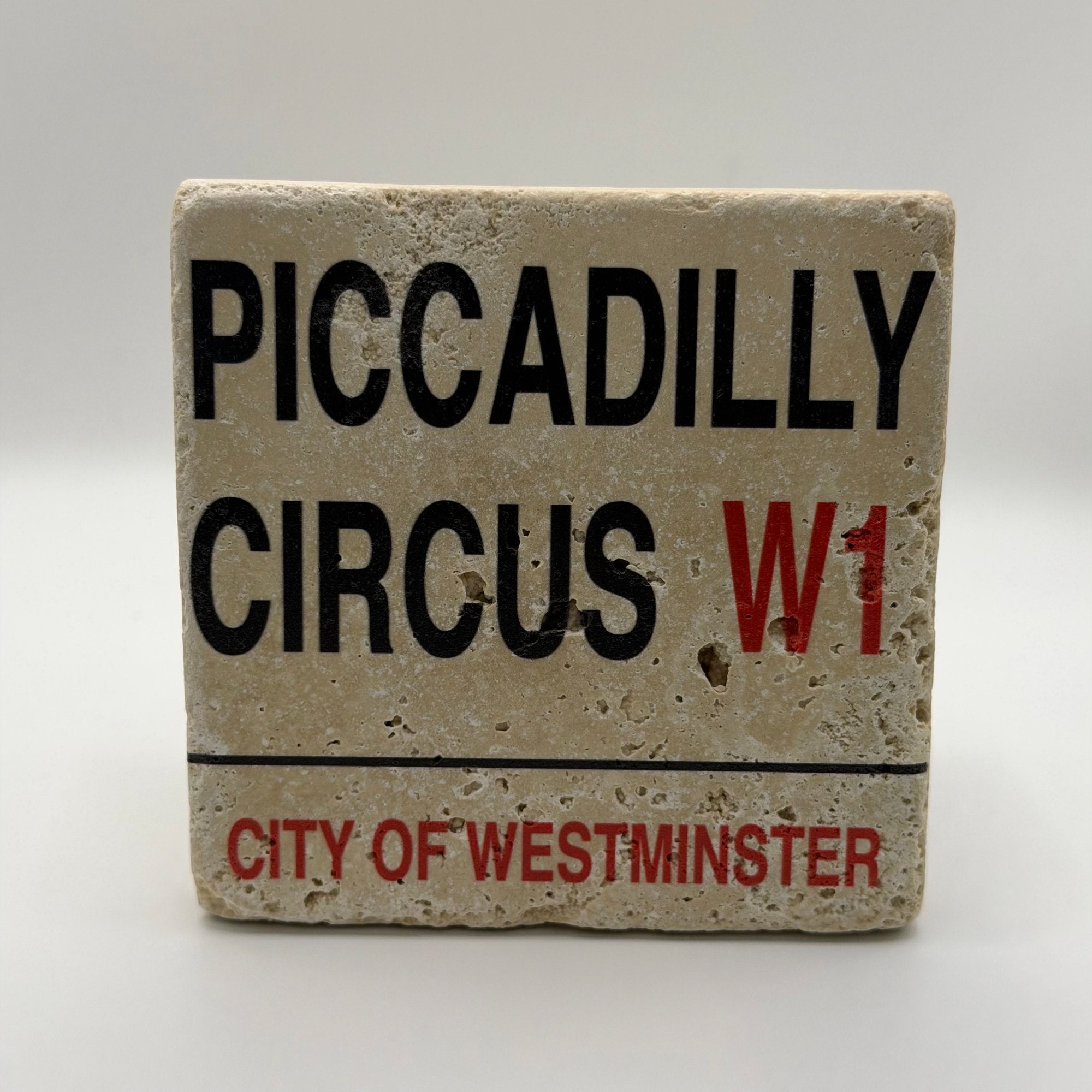 London Piccadilly Circus Stone Coaster
