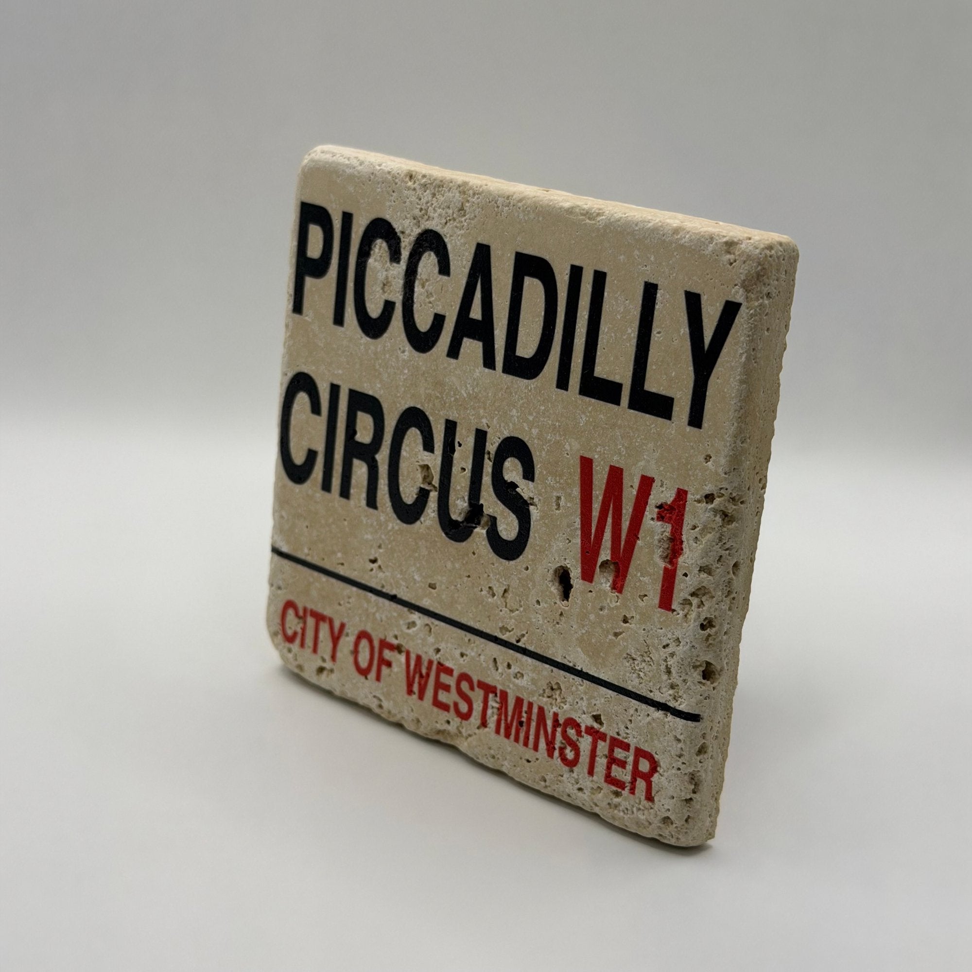 London Piccadilly Circus Stone Coaster