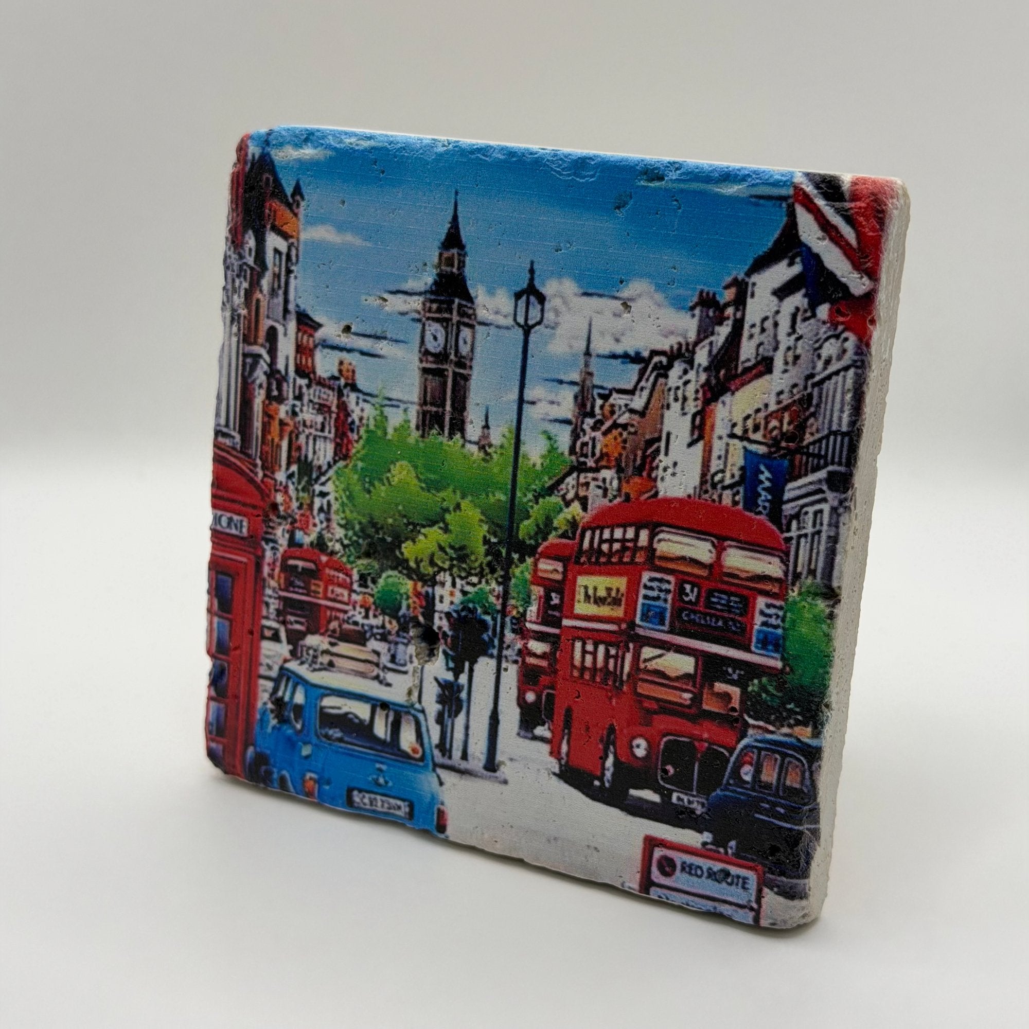 London Street Puzzle Stone Coaster
