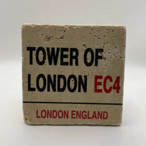 London Tower of London Stone Coaster