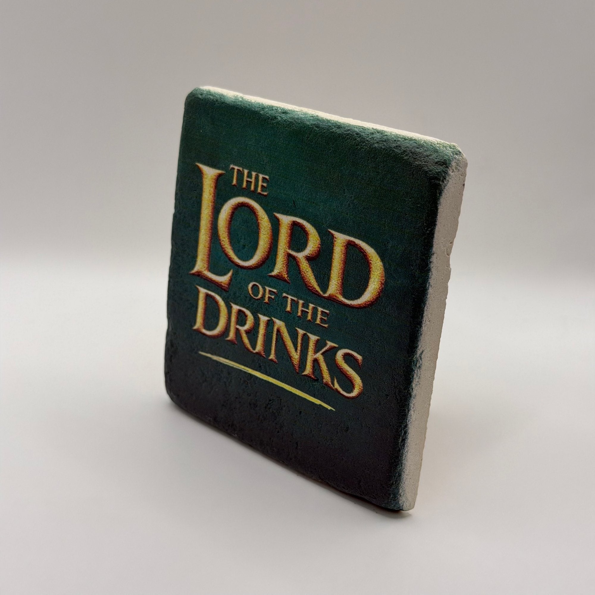 The Lord of the Drinks Stone Coaster