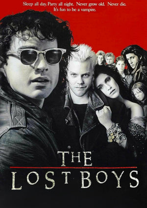 The Lost Boys music group artwork printed on MDF wall poster