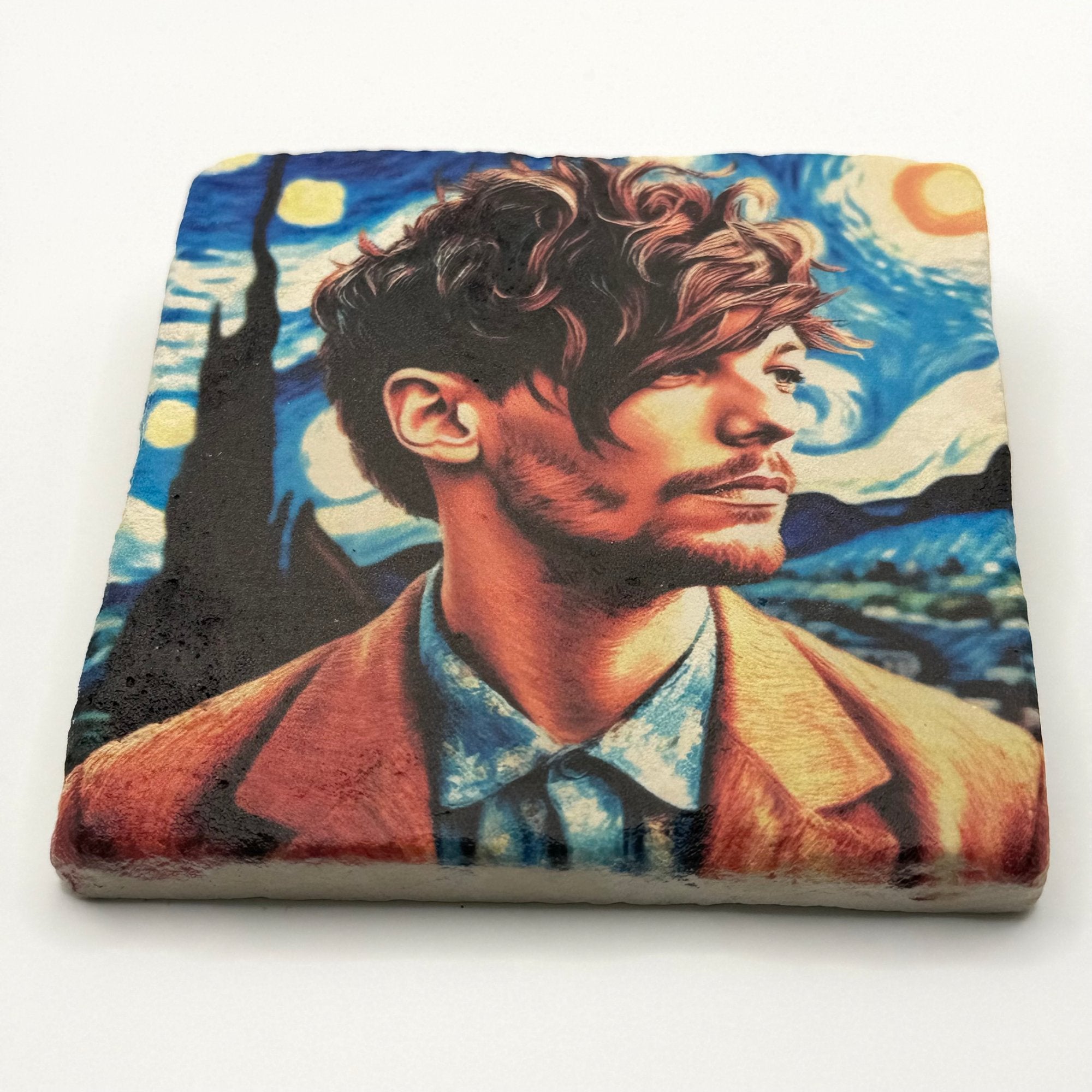 Louis Tomlinson Starry Night Stone Coaster