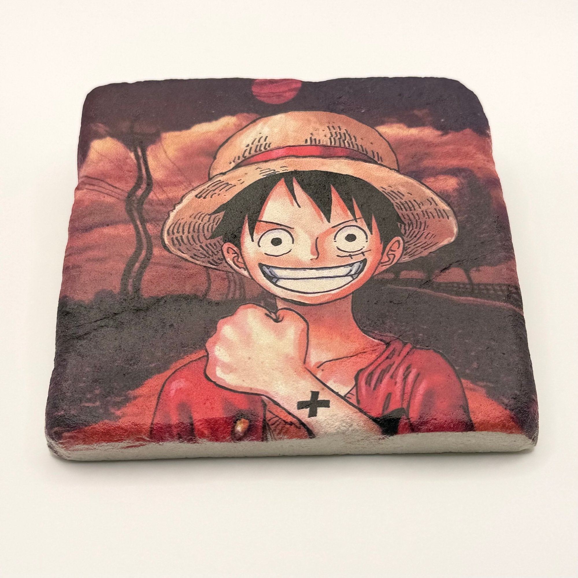Luffy One Piece Stone Coaster