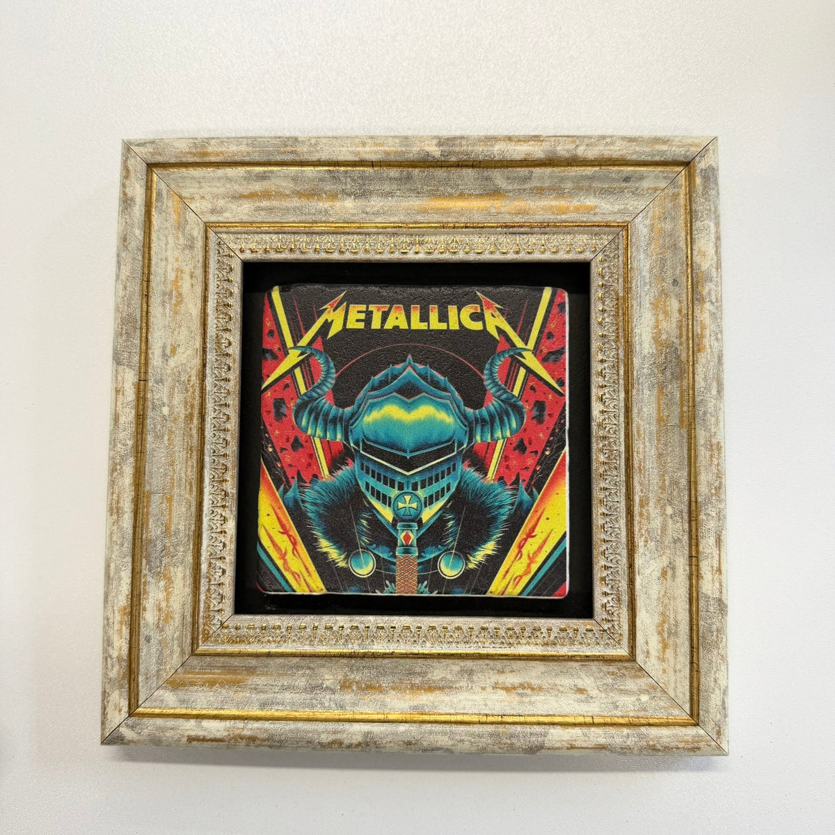 Variant Mapping v4 | metallica-natural-stone-coaster-music-gift | with Gold Frame | sha256:fa1506cb1fbd