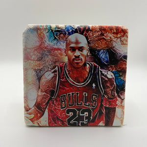 Michael Jordan Bulls 23 Stone Coaster